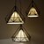 cheap Island Lights-1-Light 28x45x50(11x17.7x 19.7&quot;) Crystal / Mini Style Pendant Light Metal Fabric Electroplated Modern Contemporary 110-120V / 220-240V