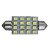 Χαμηλού Κόστους Λάμπες-2pcs 80-100 lm Festoon Διακοσμητικό Φως 16 LED χάντρες SMD 3528 Ψυχρό Λευκό 12 V / 2 τμχ