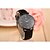 cheap Fashion Watches-Couple‘s Fashion Diamond Simple Business Quartz Analog Leather Band Wrist Watch(Assorted Colors) Cool Watches Unique Watches