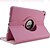 abordables Pochettes de Tablette&amp;Protections d&#039;Ecran-Coque Pour Apple iPad Mini 3/2/1 Rotation 360° / Avec Support / Veille / Déverrouillage Automatique Coque Intégrale Couleur Pleine faux cuir