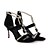cheap Women&#039;s Sandals-Women&#039;s Shoes Stiletto Heel Heels Sandals Dress Black/Red