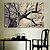 billige Malerier-e-Home® Lærredstryk kunst træet dekoration maleri sæt af 3