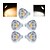 baratos Lâmpadas-5pçs 50-150lm Lâmpadas de Foco de LED MR16 1 Contas LED COB Branco Quente / Branco Frio 220-240V / 5 pçs / RoHs / CCC