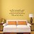 cheap Wall Stickers-Decorative Wall Stickers - Words &amp; Quotes Wall Stickers Words &amp; Quotes Living Room / Bedroom / Bathroom