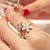 Недорогие Модные кольца-Заявление Синтетический опал Золотой Цирконий Опал Искусственный бриллиант Цветы Дамы / Жен.