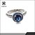 abordables Bague-Femme Anneau de déclaration Blanc Noir Rouge Vert Bleu Zircon Platiné Coloré Mode Mariage Soirée Bijoux de fantaisie