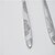 abordables Cubertería-3in1 protable palillos de acero inoxidable tenedor cuchara conjunto