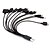 זול USB Cables-10 in 1 Universal Durable Multi USB Cable Car Charger for Mobile Phone Samsung HTC Apple LG