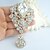 cheap Brooches-Bridal Simulated Diamond White Jewelry For Wedding Party Special Occasion Anniversary Birthday