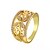 preiswerte Ringe-Statementringe Zirkon Strass vergoldet Imitation Diamant Modisch Rose Golden Schmuck Hochzeit Party Alltag 1 Stück