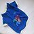 cheap Dog Clothes-Dog Shirt / T-Shirt Geometic Winter Dog Clothes Blue Costume Polar Fleece XS S M L XL