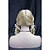 abordables Perruques de déguisement-Perruque Synthétique Droit Droite Avec Frange Perruque Blond blond Cheveux Synthétiques Femme Perruque tressée Tresses Africaines Blond Hivision