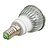 billiga Glödlampor-6W E14 LED-spotlights 4 Högeffekts-LED 530-580 lm Varmvit AC 100-240 V 10 st