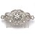 cheap Headpieces-Crystal / Fabric / Alloy Crown Tiaras / Hair Combs with 1 Piece Wedding / Special Occasion / Party / Evening Headpiece