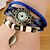 זול שעונים-שחור כחול ירוק קסם שרשרת עור צמיד תכשיטים לבן / צהוב / אדום עבור Party אירוע מיוחד מתנה יומי קזו&#039;אל משרד קריירה