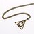 cheap Necklaces-Women&#039;s Pendant Necklace Ladies Casual / Daily Fashion Alloy Light Brown Silver Necklace Jewelry For Party