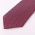 abordables Accessoires pour Homme-Fête des hommes / soirée de mariage formel rouge à carreaux en polyester cravate