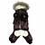 cheap Dog Clothes-Dog Coat Hoodie Jumpsuit Dog Clothes Keep Warm Fashion Police/Military Brown Red Blue Costume For Pets