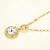 Χαμηλού Κόστους Μοδάτο Κολιέ-Γυναικεία Κρυστάλλινο Κρεμαστά Κολιέ μινιμαλιστικό στυλ Προσομειωμένο διαμάντι Κράμα Χρυσό Ασημί Κολιέ Κοσμήματα Για