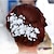 cheap Headpieces-Pearl / Crystal / Fabric Crown Tiaras / Headbands / Flowers with 1 Piece Wedding / Special Occasion / Party / Evening Headpiece / Hair Pin