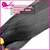 Недорогие Пряди натуральных волос-3 Связки Бразильские волосы Прямой Классика Не подвергавшиеся окрашиванию Черный Ткет человеческих волос Расширения человеческих волос / 10A