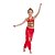cheap Kids&#039; Dancewear-Belly Dance Outfits Performance Polyester Chiffon Sequin Coin Sleeveless Natural Top Pants Hip Scarf