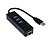 זול מתגים ומפצלי USB-3 היציאה USB 3.0 רכזת&amp;amp; USB למתאם משולב כרטיס Ethernet Gigabit LAN 10/100 / 1000Mbps RJ45