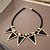 cheap Necklaces-New Arrival Fashional Hot Selling Geometric Gem Triangle Necklace