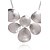 cheap Necklaces-Women&#039;s Geometric Luxury Statement Necklace Statement Necklace , Party