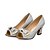 cheap Women&#039;s Heels-Women&#039;s Spring / Summer Chunky Heel Dress Party &amp; Evening Leatherette Golden / Pink / Silver / 2-3