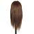 cheap Tools &amp; Accessories-18 inch blended hair salon female mannequin head no make up color brown