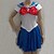 voordelige Anime kostuums-carrière Kostuums Student / School Uniform Matroos Cosplay Kostuums Feestkostuum Dames Schooluniformen Halloween Carnaval Festival / Feestdagen Halloweenkostuums Outfits Patchwork / Satiini