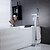 preiswerte Badewannenarmaturen-Badewannenarmaturen - Moderne Chrom Freistehend Keramisches Ventil Bath Shower Mixer Taps / Einhand Ein Loch