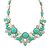Недорогие Модные ожерелья-Женский Богемные Мода Цветовые блоки Симпатичные Стиль европейский Ожерелья с подвесками Кристалл Резина Сплав Ожерелья с подвесками ,