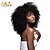 tanie Pasma z ludzkich włosów-4 zestawy Sploty włosów Włosy euroazjatyckie Afro Kinky Curl Ludzkich włosów rozszerzeniach Fale w naturalnym kolorze
