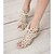 cheap Women&#039;s Sandals-Ruomini Women&#039;s Shoes Sponge-cake Heel Peep-toe Pumps Dress Sandals More Colors available