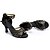 cheap Latin Shoes-Women&#039;s Latin Shoes Heel Cuban Heel Black / Gold Red / Black Red Buckle