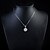 abordables Collares-Mujer Cristal Collares con colgantes Estilo Simple Diamante Sintético Legierung Dorado Plata Gargantillas Joyas Para