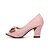 cheap Women&#039;s Heels-Women&#039;s Spring / Summer Chunky Heel Dress Party &amp; Evening Leatherette Golden / Pink / Silver / 2-3
