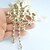 billiga Modebroscher-imitation Diamond Brudkläder Vit Smycken Bröllop Party Speciellt Tillfälle Födelsedag