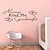 cheap Wall Stickers-Fashion / Words &amp; Quotes Wall Stickers Words &amp; Quotes Wall Stickers Decorative Wall Stickers, PVC(PolyVinyl Chloride) Home Decoration Wall Decal Wall Decoration / Removable
