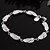 cheap Bracelets-Fashion Individual Women&#039;s Slippers Brass Silver Plated Chain &amp; Link Bracelet(Silver)(1Pc)