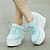 cheap Women&#039;s Oxfords-2017 New Arrivals Women&#039;s Shoes Best Seller Canvas Wedge Heel Platform/Creepers/Round Toe Fashion Sneakers Outdoor/Casual Blue/White