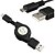 cheap USB Cables-Retractable Micro USB to USB Charging Data Cable for Samsung Galaxy S3 S4 S5 HTC Huawei Mobile Phones