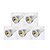 cheap Light Bulbs-ZDM® 5pcs 5 W LED Spotlight 450-500 lm GU10 MR16 1 LED Beads COB Dimmable Warm White Cold White Natural White 220-240 V 110-130 V / 5 pcs / RoHS