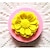 Χαμηλού Κόστους Φόρμες για κέικ-καλούπια bakeware λουλούδι σιλικόνη ψησίματος για κέικ φοντάν σοκολάτας καραμέλα (τυχαία χρώματα)