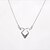 abordables Collier-Collier Pendentif Femme Argent Écran couleur Colliers Tendance Bijoux pour