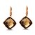 cheap Necklaces-Women&#039;s Crystal Citrine Drop Earrings Crystal Cubic Zirconia Earrings Jewelry For Wedding Party Daily Casual