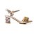 cheap Women&#039;s Sandals-Women&#039;s Glitter Crystal Sequined Jeweled Stiletto Heel Sequin Leatherette Gladiator Summer Golden / Blue / Silver / Wedding