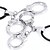 billiga Herrhalsband-Halsband Hänge Halsband Smycken Party / Dagligen / Casual / Sport Geometric Shape Titanstål Silver 1st Present